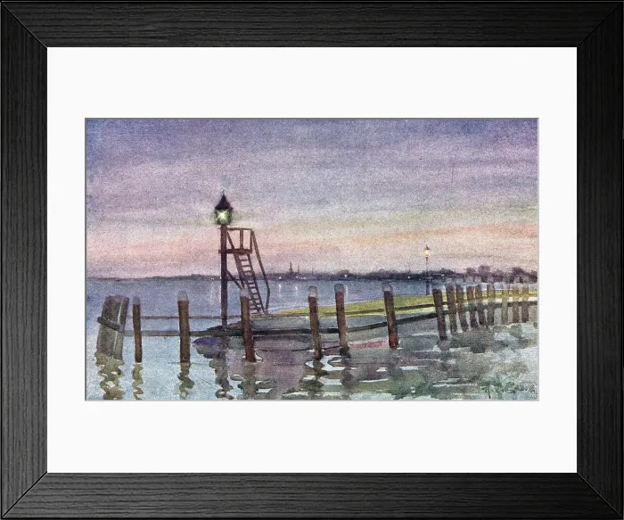 Framed Print : Sea Platform Framed Print : Sea Platform