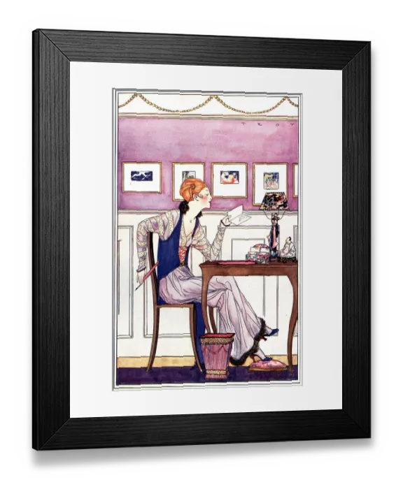 Framed Print : Fashion Plate Framed Print : Fashion Plate