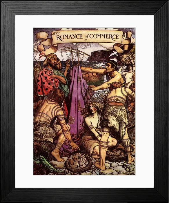 Framed Print : Selfridge and Co Advertisement Framed Print : Selfridge and Co Advertisement