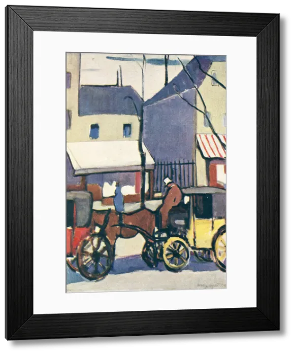 Framed Print : Boulevard Mont Parnasse, Paris Framed Print : Boulevard Mont Parnasse, Paris