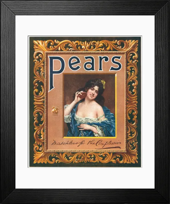 Framed Print : Pears Advertisement Framed Print : Pears Advertisement
