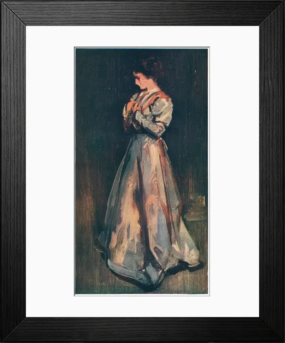 Framed Print : Portrait of a Woman Framed Print : Portrait of a Woman