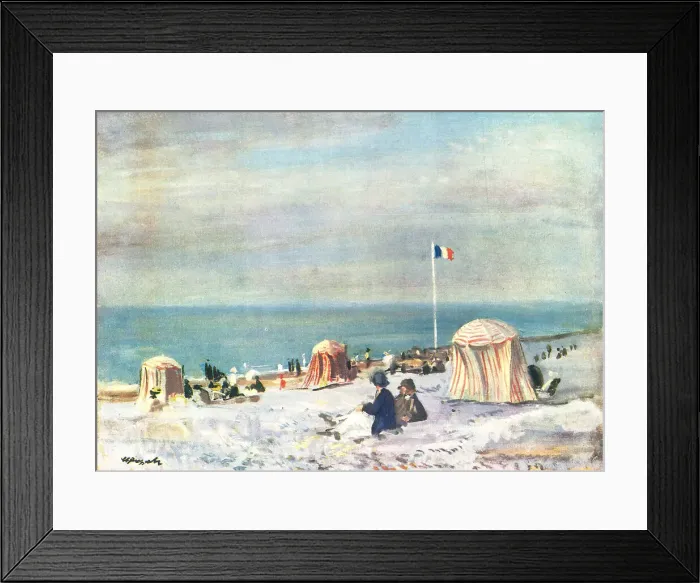 Framed Print : Beach Tents Framed Print : Beach Tents