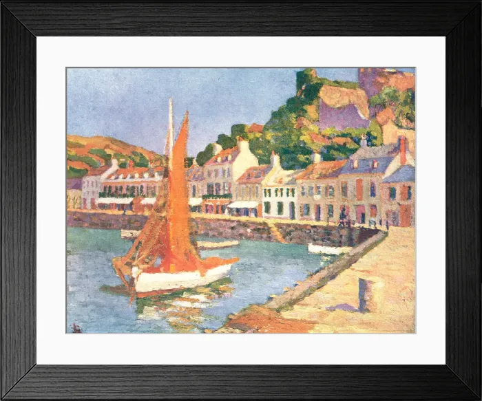 Framed Print : Harbour Scene Framed Print : Harbour Scene
