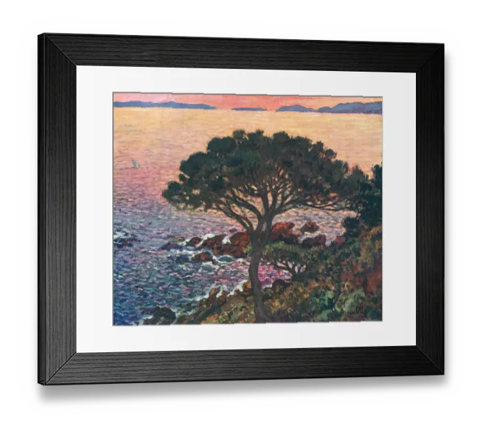 Framed Print : Le Cap Benat Framed Print : Le Cap Benat