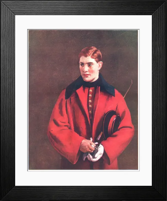 Framed Print : The Red Coat Framed Print : The Red Coat