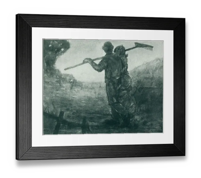 Framed Print : Farmer and Wife Framed Print : Farmer and Wife