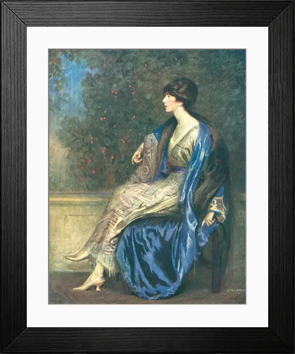 Framed Print : Portrait of a Woman Framed Print : Portrait of a Woman