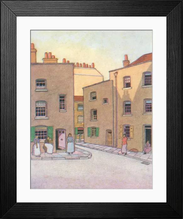 Framed Print : Street Corner Framed Print : Street Corner