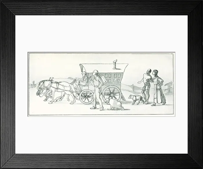 Framed Print : Travellers Framed Print : Travellers