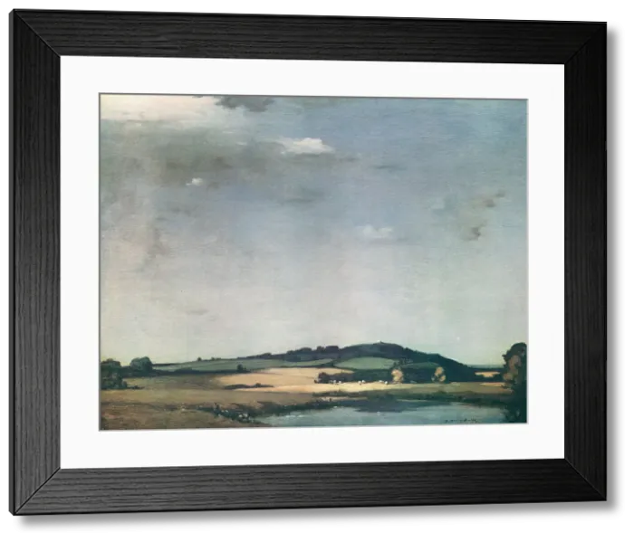 Framed Print : Landscape Pond Framed Print : Landscape Pond