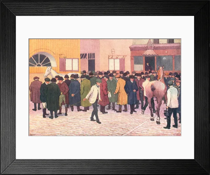 Framed Print : A Sale At The Barbican Framed Print : A Sale At The Barbican