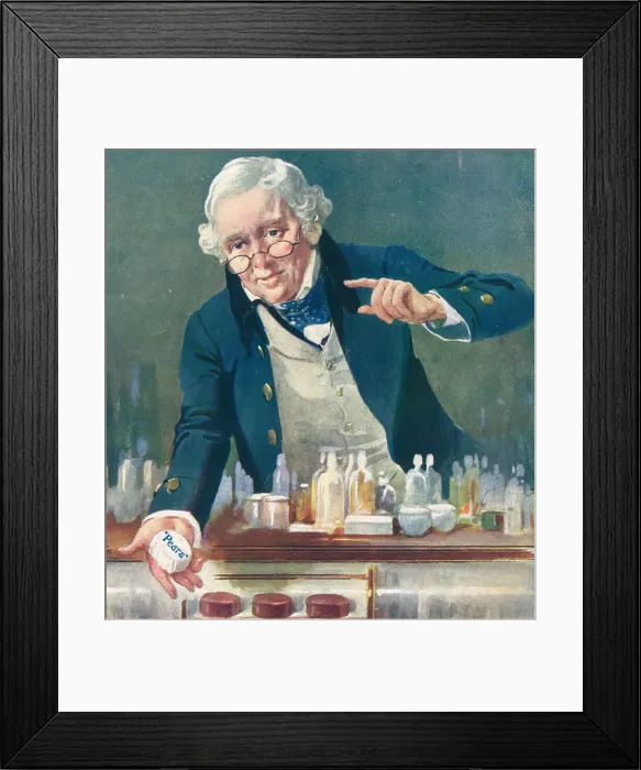 Framed Print : Pears Advertisement Framed Print : Pears Advertisement
