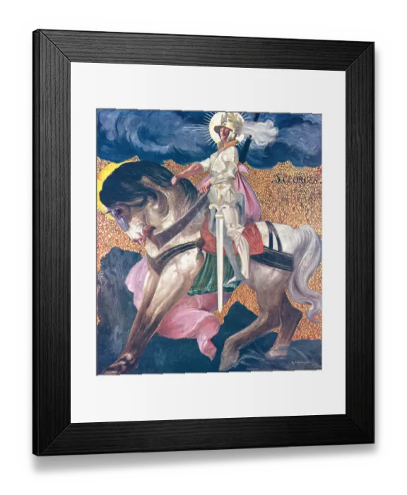Framed Print : St. George Framed Print : St. George