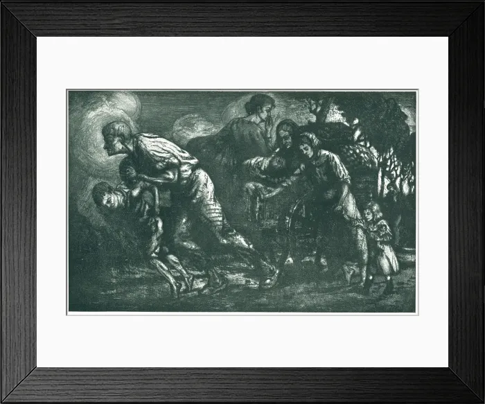 Framed Print : The Flight Framed Print : The Flight