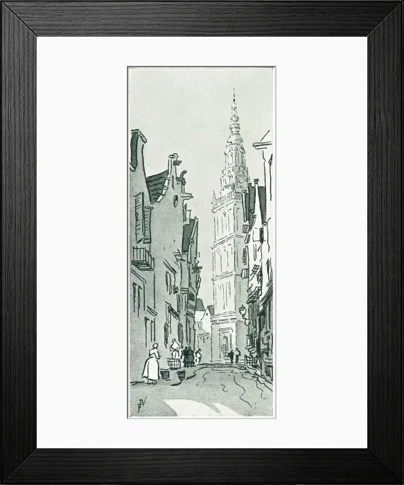 Framed Print : Old Amsterdam