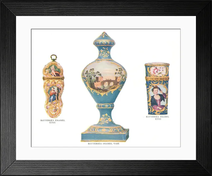 Framed Print : Battersea Enamelware Framed Print : Battersea Enamelware