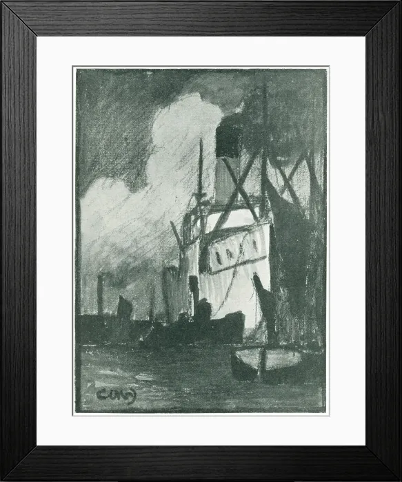 Framed Print : Steam Boat