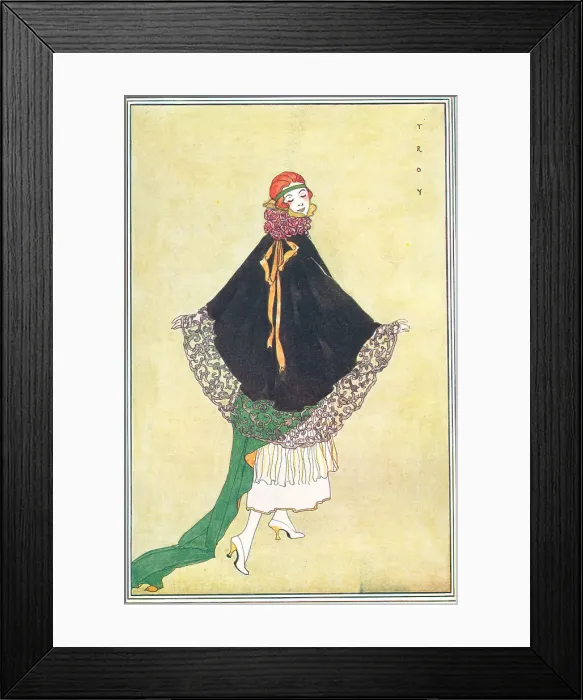 Framed Print : Fashion Illustration Framed Print : Fashion Illustration