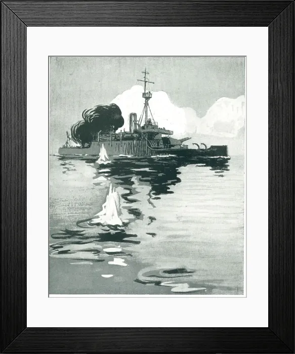 Framed Print : Ship On The Sea Framed Print : Ship On The Sea