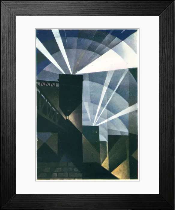 Framed Print : Searchlights Framed Print : Searchlights
