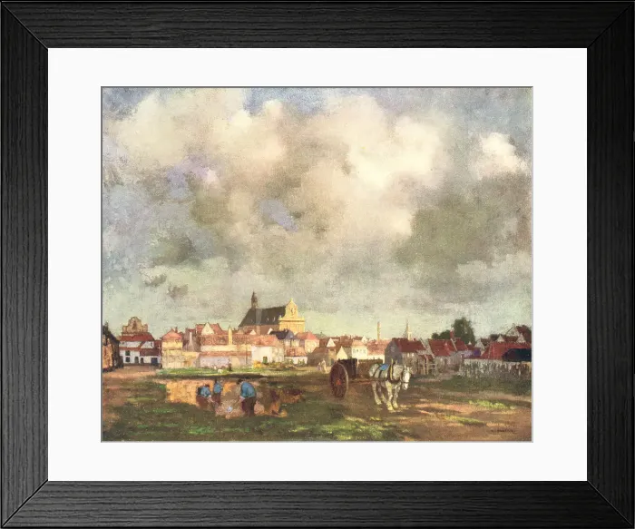 Framed Print : Outside Malines Framed Print : Outside Malines