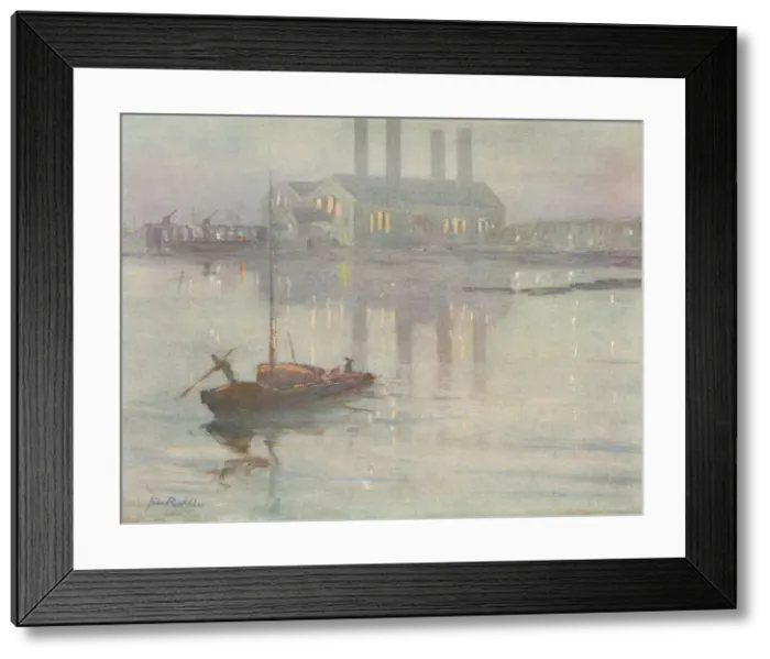 Framed Print : Power Station, Greenwich Framed Print : Power Station, Greenwich