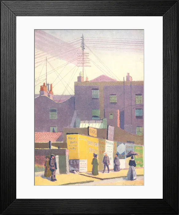 Framed Print : Beaufort Street Framed Print : Beaufort Street