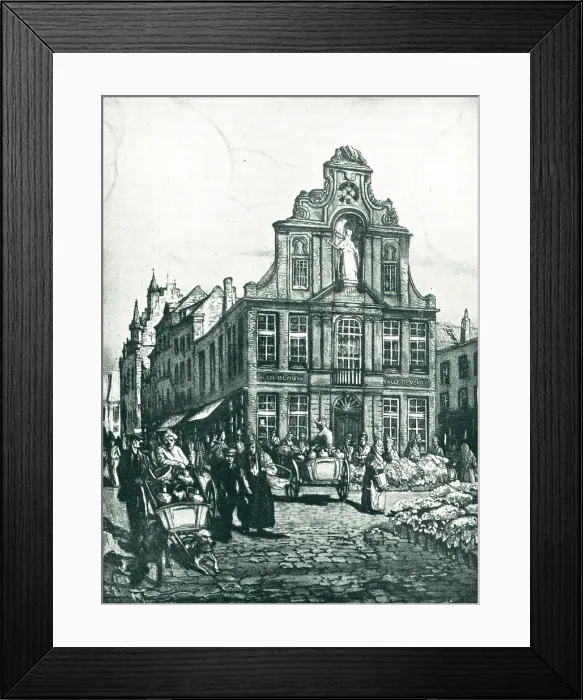 Framed Print : Malines, Bailles de Fer Framed Print : Malines, Bailles de Fer
