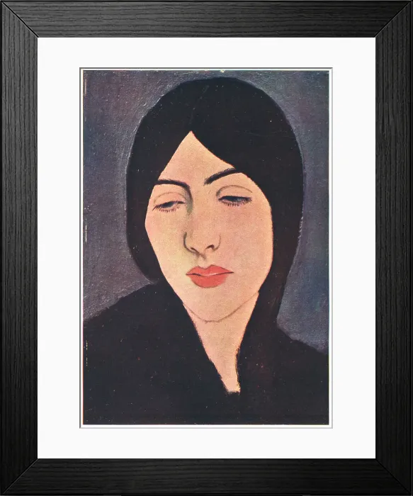 Framed Print : Head of a Woman Framed Print : Head of a Woman