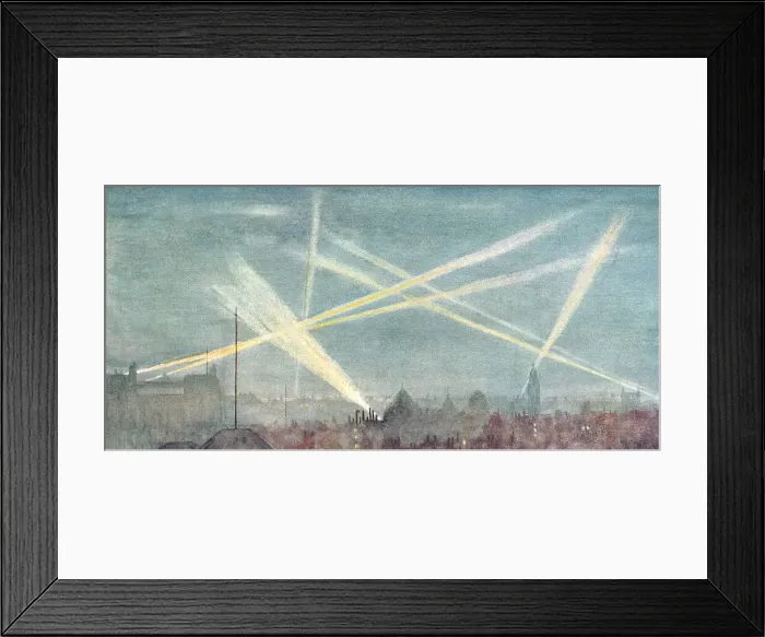 Framed Print : Searchlights Framed Print : Searchlights