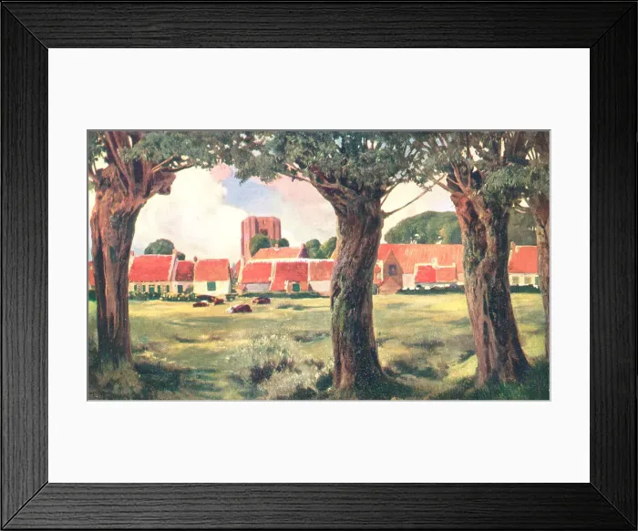 Framed Print : St. Anna Ter Muiden Framed Print : St. Anna Ter Muiden