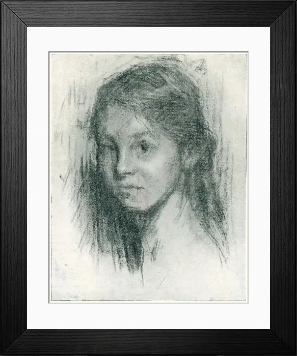 Framed Print : Jennie Fille Framed Print : Jennie Fille