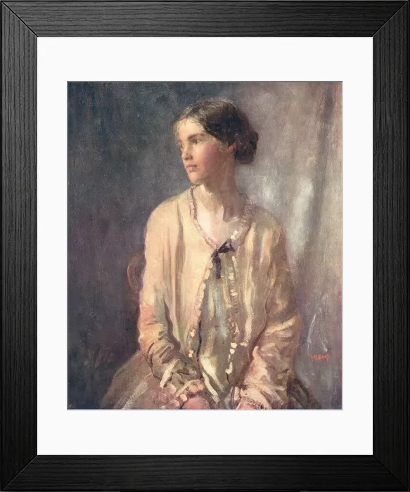 Framed Print : Mrs. Charles McEvoy Framed Print : Mrs. Charles McEvoy