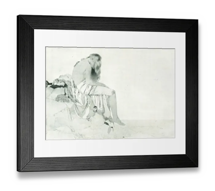 Framed Print : Sitting On The Rocks
