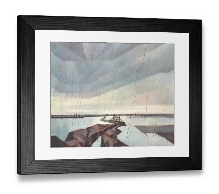 Framed Print : The Deserted Trench