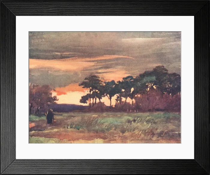 Framed Print : Sunset Before The Storm Framed Print : Sunset Before The Storm