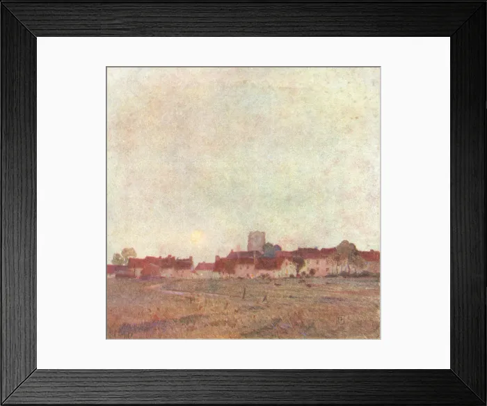 Framed Print : The Village Framed Print : The Village