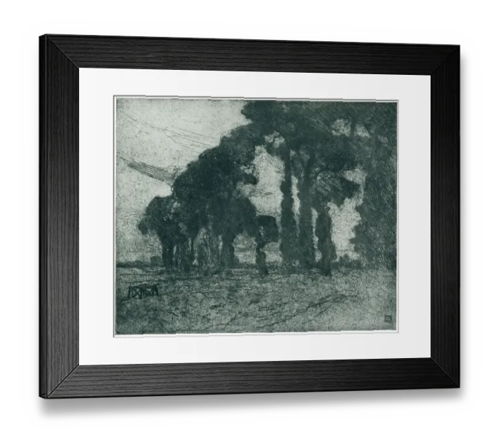 Framed Print : Trees In The Wind Framed Print : Trees In The Wind