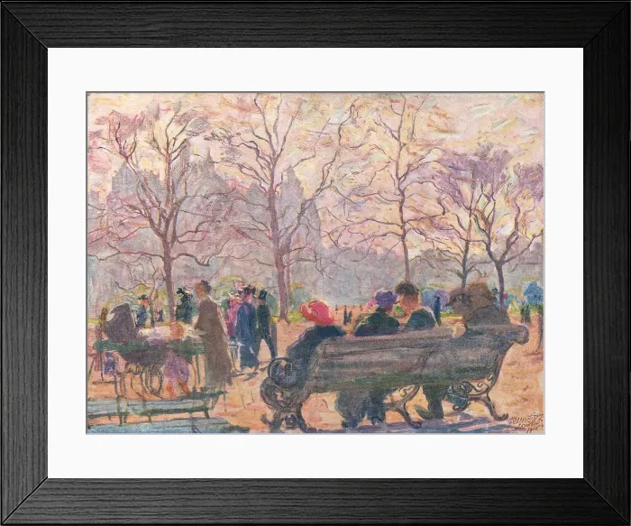 Framed Print : Hyde Park in Spring Framed Print : Hyde Park in Spring