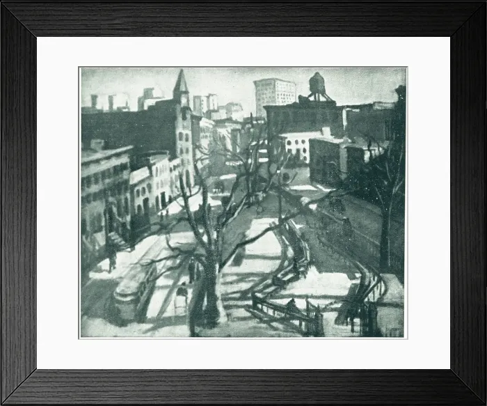 Framed Print : Greenwich Village, New York Framed Print : Greenwich Village, New York