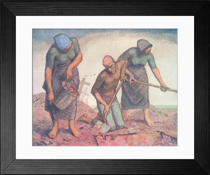 Framed Print : The Gravediggers Framed Print : The Gravediggers