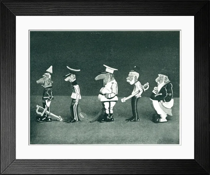 Framed Print : Caricatures Framed Print : Caricatures