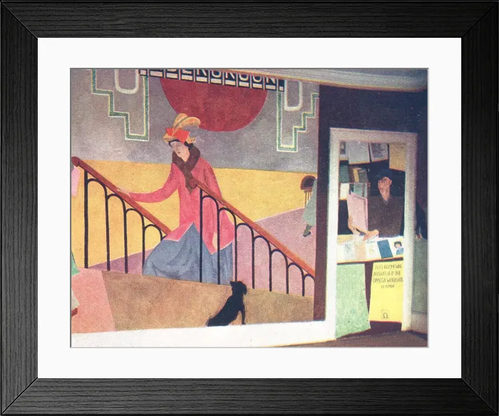 Framed Print : Contemporary London Life Framed Print : Contemporary London Life