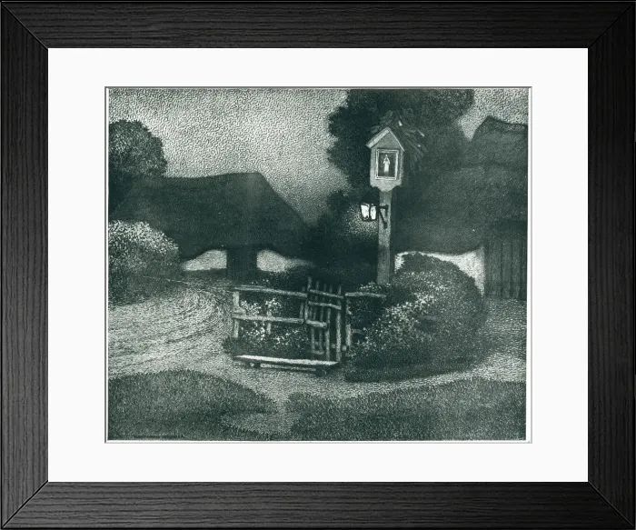 Framed Print : The Chapel On The Wayside Framed Print : The Chapel On The Wayside