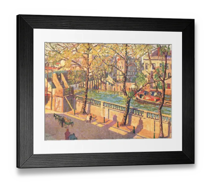 Framed Print : Canal Boat Framed Print : Canal Boat