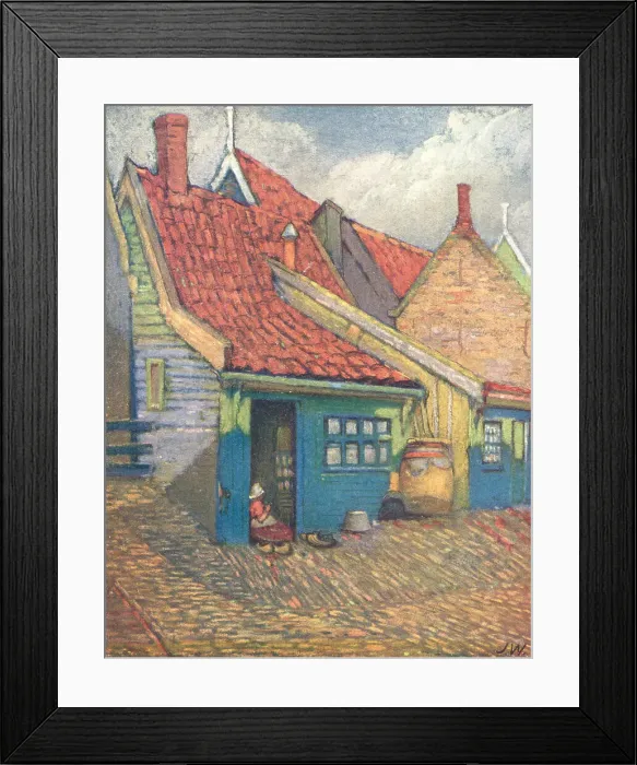 Framed Print : Fisherman's Cottage, Volendam Framed Print : Fisherman's Cottage, Volendam