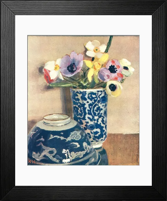 Framed Print : Blue China Framed Print : Blue China