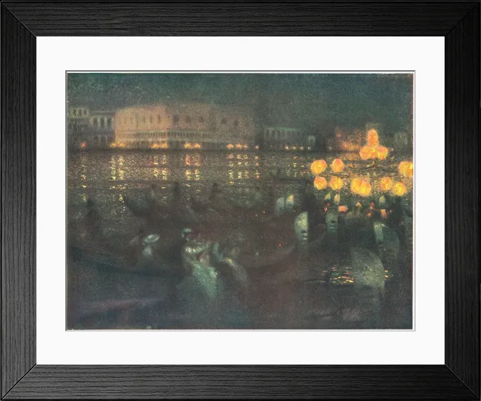 Framed Print : Musique Sur Leau, Le Soir, Venise Framed Print : Musique Sur Leau, Le Soir, Venise