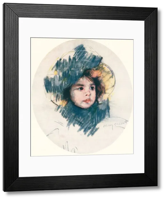 Framed Print : Child's Head Framed Print : Child's Head